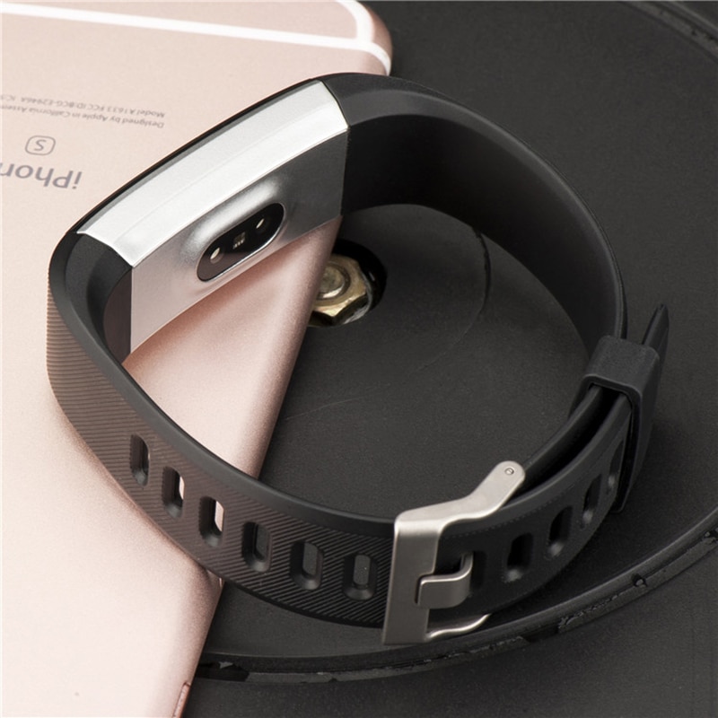 Hembeer H115HR PLUS GPS Smart Bracelet Heart Rate Monitor Fitness Tracker Step Counter Activity Band Alarm Clock pk fitbits