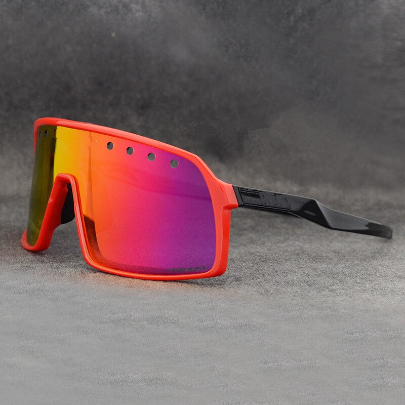 Tour 3 Lens Polarized Cycling Glasses Bike red Road MTB Bicycle Sunglasses origins-collection men Goggles sport Foxe cube D: b