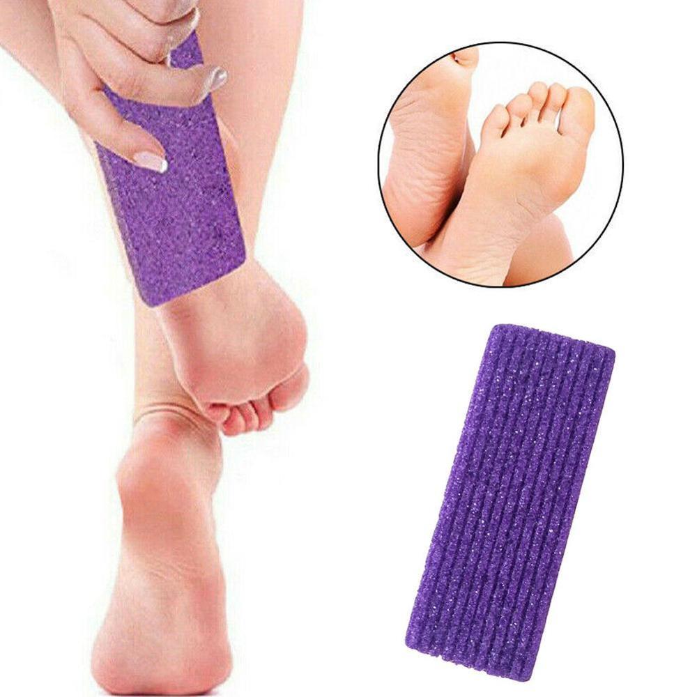 Pimpstein svamp stein eksfoliere fot hard død hud pedikyr verktøy skrubbefjerner  l6 i 1