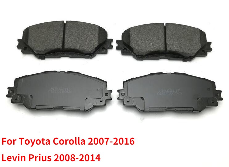 CAPQX For Toyota Corolla 2007 Levin Prius Front / Rear Brake Pads Disc Brake