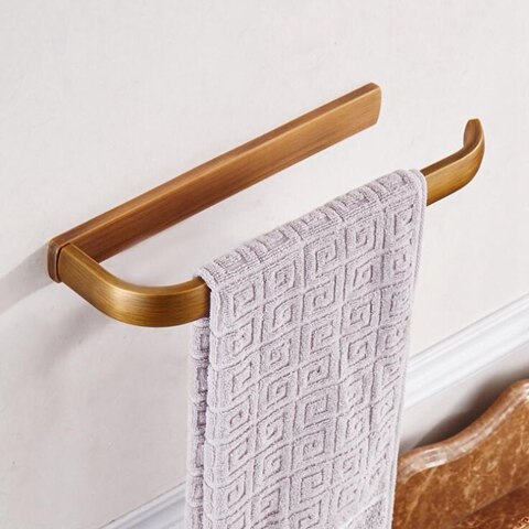 Vidric Antike Bronze- Badezimmer Zubehör einstellen verwöhnen Haltegriff Seife Halfter Handtuch Schiene Wc Gebürstet Halfter Wc Papier Halfter: Handtuch Halter