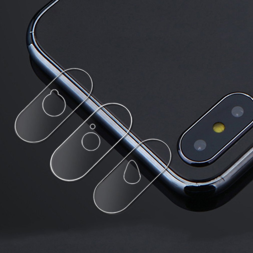 Rear Camera Lens Gehard Film 2.5D Geen Gat Kleine Opbergdoos Voor Iphonex Voor Iphone8 8Plus Voor Iphone7 7plus