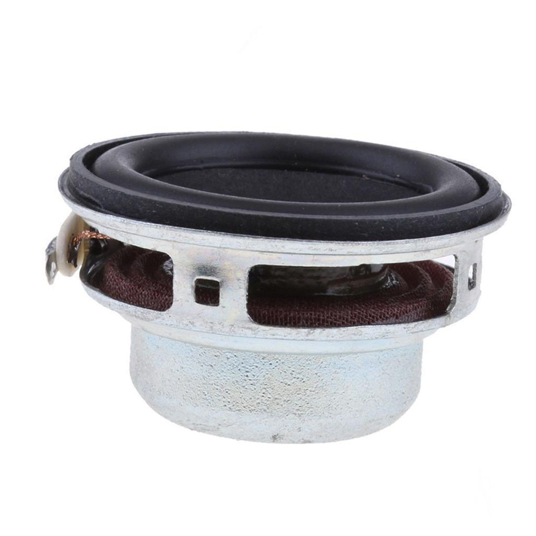 40mm 4Ohm Speaker Stereo Box Portable Loudspeaker Woofer Audio 5W 18Coil Full Range Audio Speaker Magnet Loudspeaker