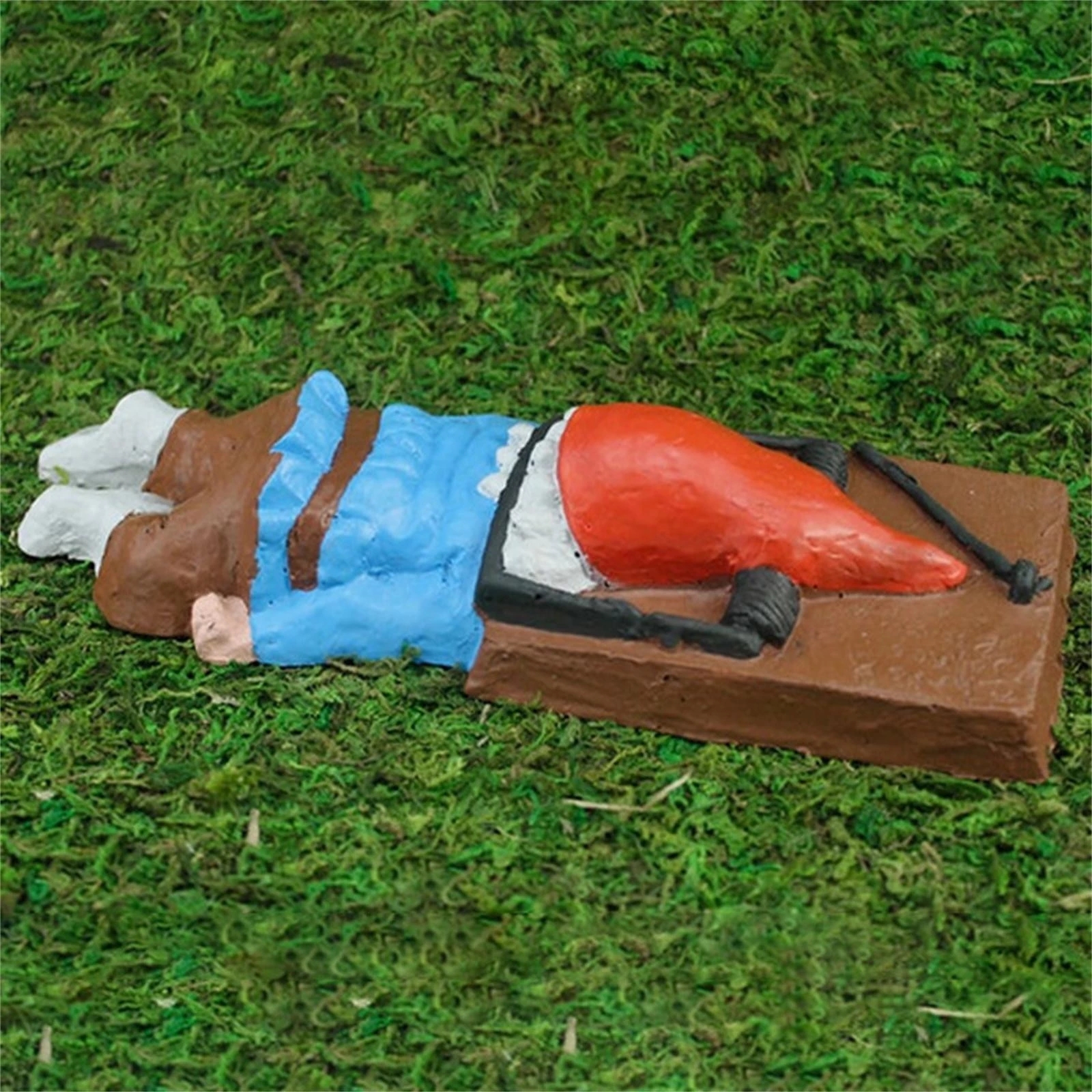 Gnome Garden Statues Outdoor Gardening Resin Crafts Lovely Dwarf Ornaments Home Decoartion XHC88: A