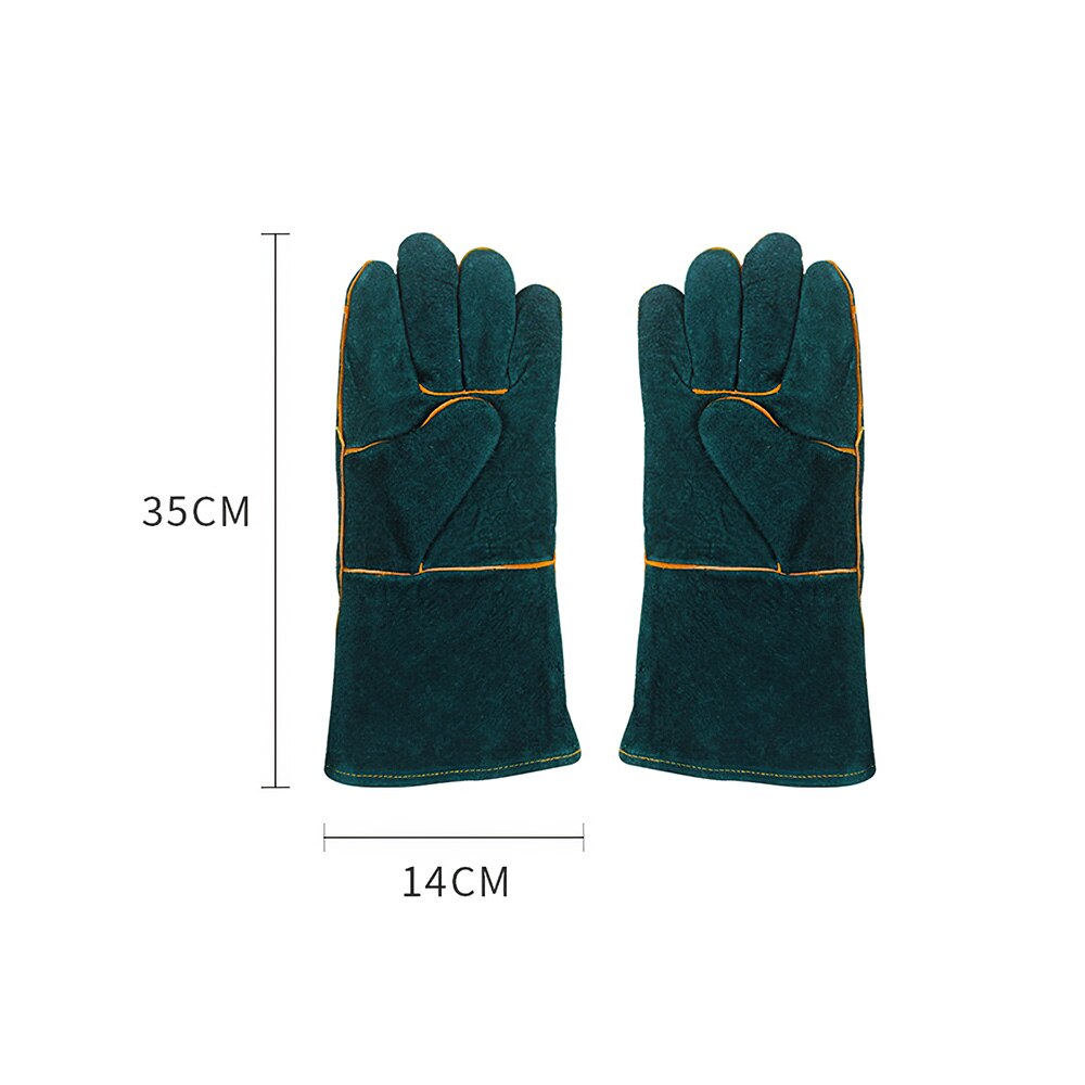 Anti-bite Gloves Safety Bite Gloves For Catch Dog Cat Reptile Animal Ultra Long Leather Pets Grasping Biting Protective Glove