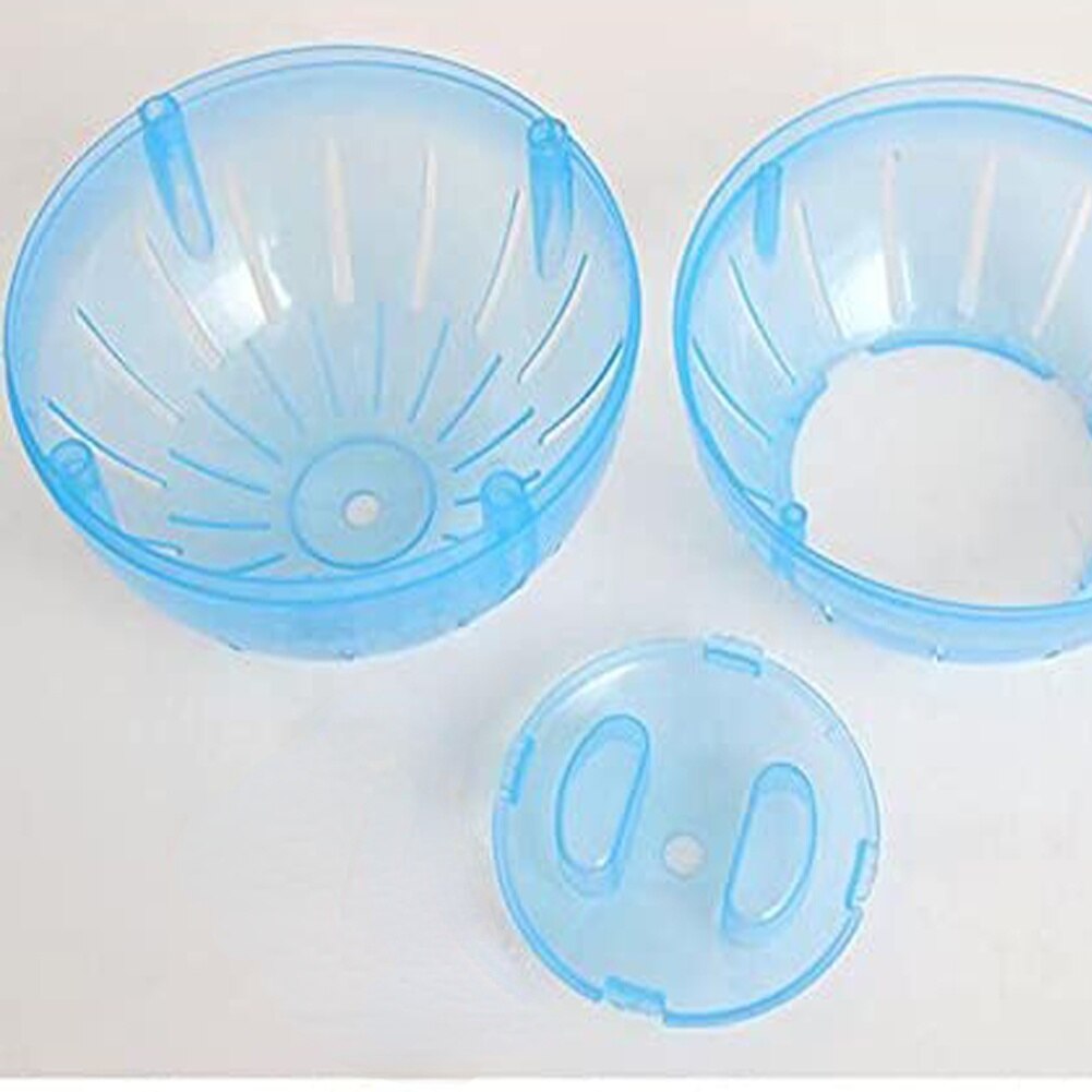 Pet Rodent Mice Jogging Hamster Gerbil Rat Toy Plastic Exercise Ball Lovely Pet Ball Toys 10cm 12cm