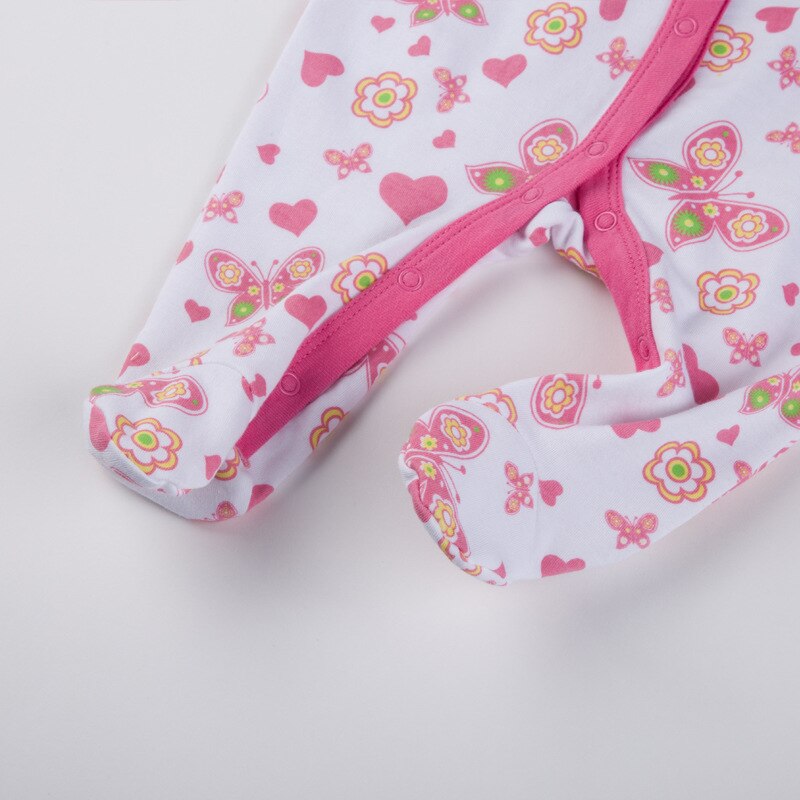 Ropa bordada de dibujos animados para bebé, niña y niño, ropa de escalada para bebé, conjunto para primavera y otoño