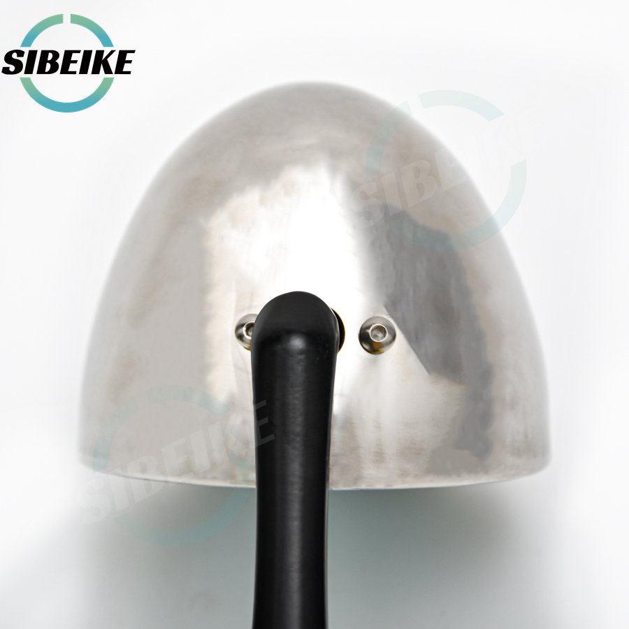 Espejo retrovisor Universal para coche, espejo lateral clásico Vintage, Color cromado, Retro, 1 par