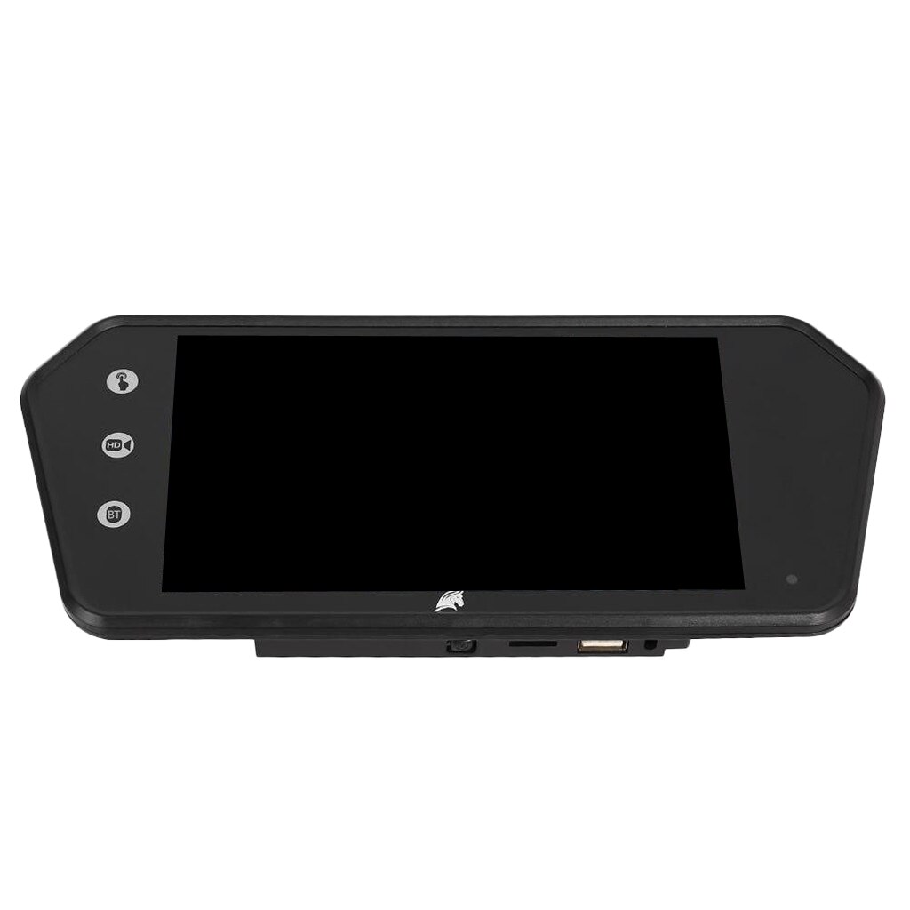 IPoster 5-inch LCD Mirror Monitor + Rear View Backup Camera Kit – Night Vision 9 LEDs