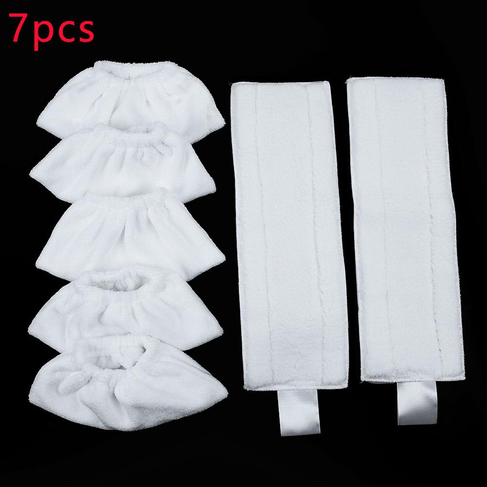 7/5/4/3Stck Boden Tuch Pinsel Kopf Abdeckung Für KARCHER EASYFIX SC1 SC2 SC3 SC4 SC5 Dampf Boden Sauber hoch Reiniger Hause Reinigung Teile: Paket3