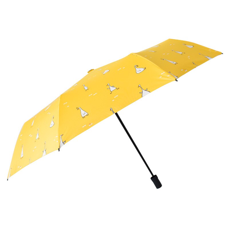 Cartoon Women's Umbrella Anti UV Black Coating Sun Female Beach Umbrellas Automatic Sombrilla Umbrellas For Children E7