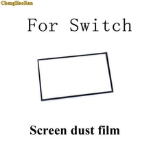 1pcs Replacement Part LCD Screen Touch Screen Dust Proof Sponge Rubber Mat Frame film For Nintendo NS Switch Handheld Console