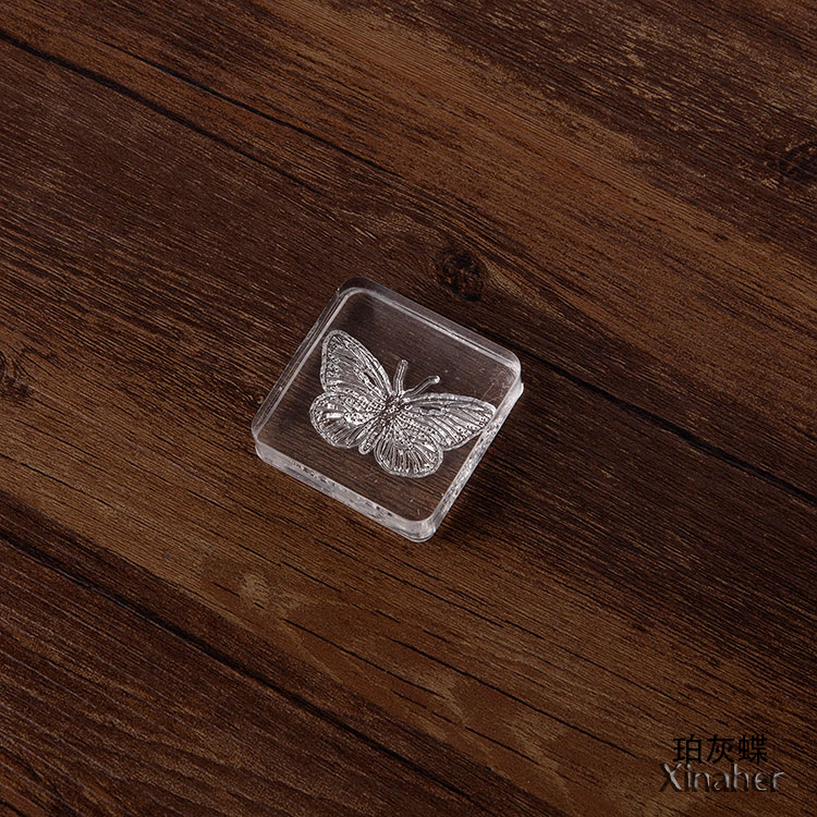 XINAHER Vintage plant moon butterfly stamp DIY acrylic rubber stamps for stationery scrapbooking transparent stamps