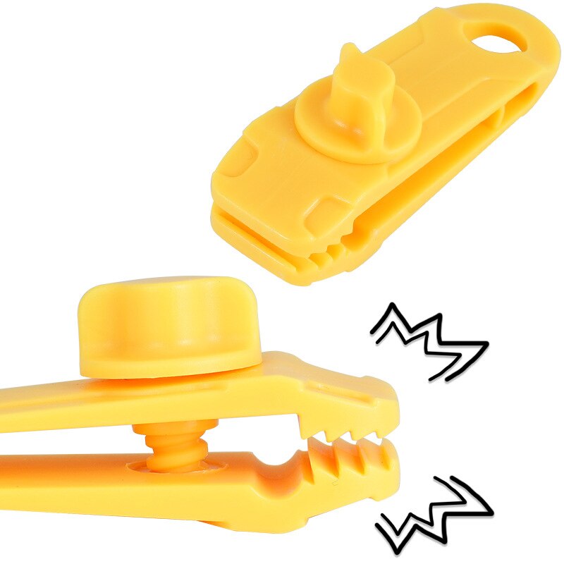 5/10 Pcs Heavy Duty Camping Tarp Clips Tent Awning Clamps with Thumb Screw Portable Tool B2Cshop