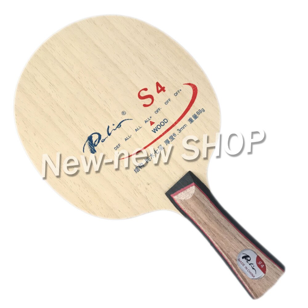 Palio S4 (S 4, S-4) Tafeltennis (Ping Pong) Blade
