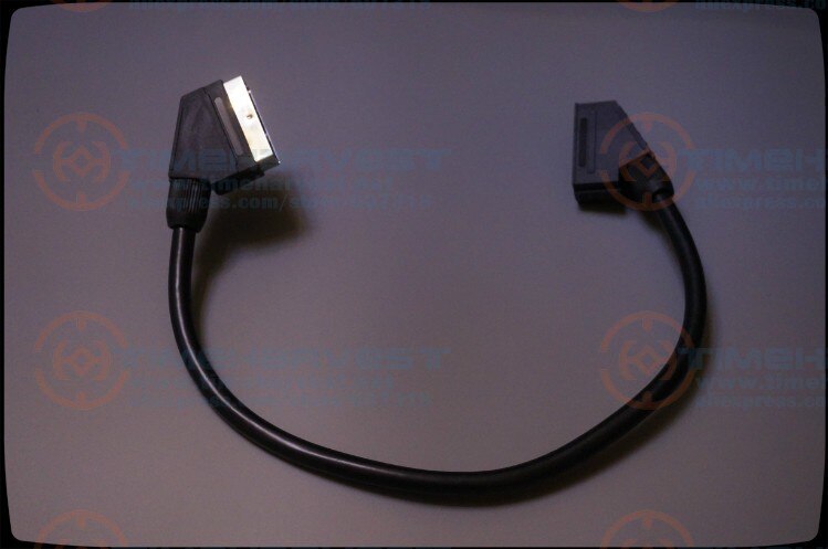 Good SCART TO JP2 EUR SCART to JAPAN SCART video cable 50CM shielded wire cold-pressed Converting Wires for XRGB device