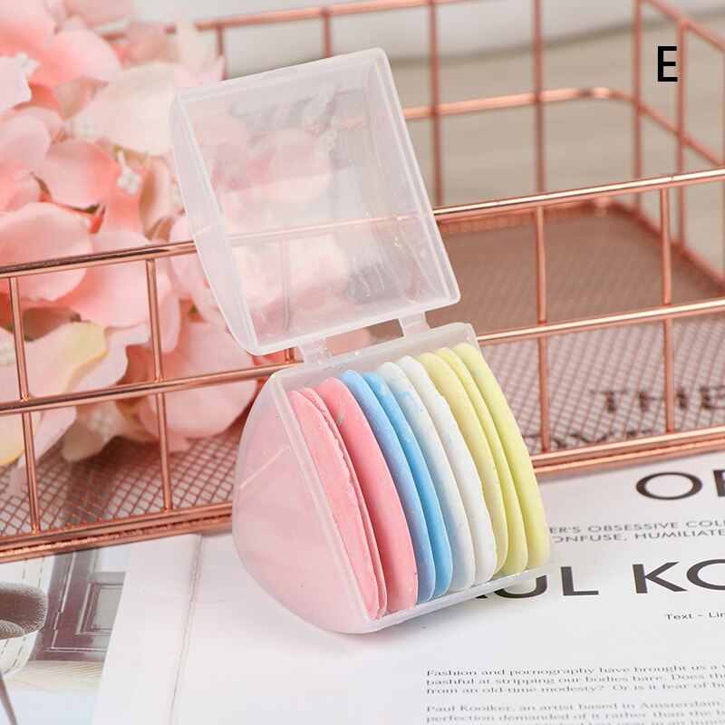 10 Stk/partij Kleurrijke Uitwisbare Stof Kleermakers Krijt Stof Patchwork Marker Kleding Patroon Diy Naaien Gereedschap Handwerken Accessoires: E