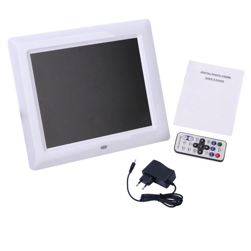 Marco de fotos Digital de TFT-LCD HD de 7 pulgadas, reloj de exhibición de música MP3 y MP4, reproductor de películas de Escritorio Remoto