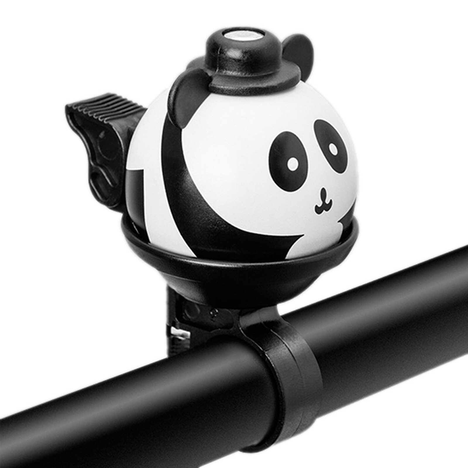 Kids Fietsbel Dier Cartoon Luid Scherpe Fietsen Ring Hoorn Fiets Waarschuwing Veiligheid Politie Sirene Fietsstuur Accessoires: Black