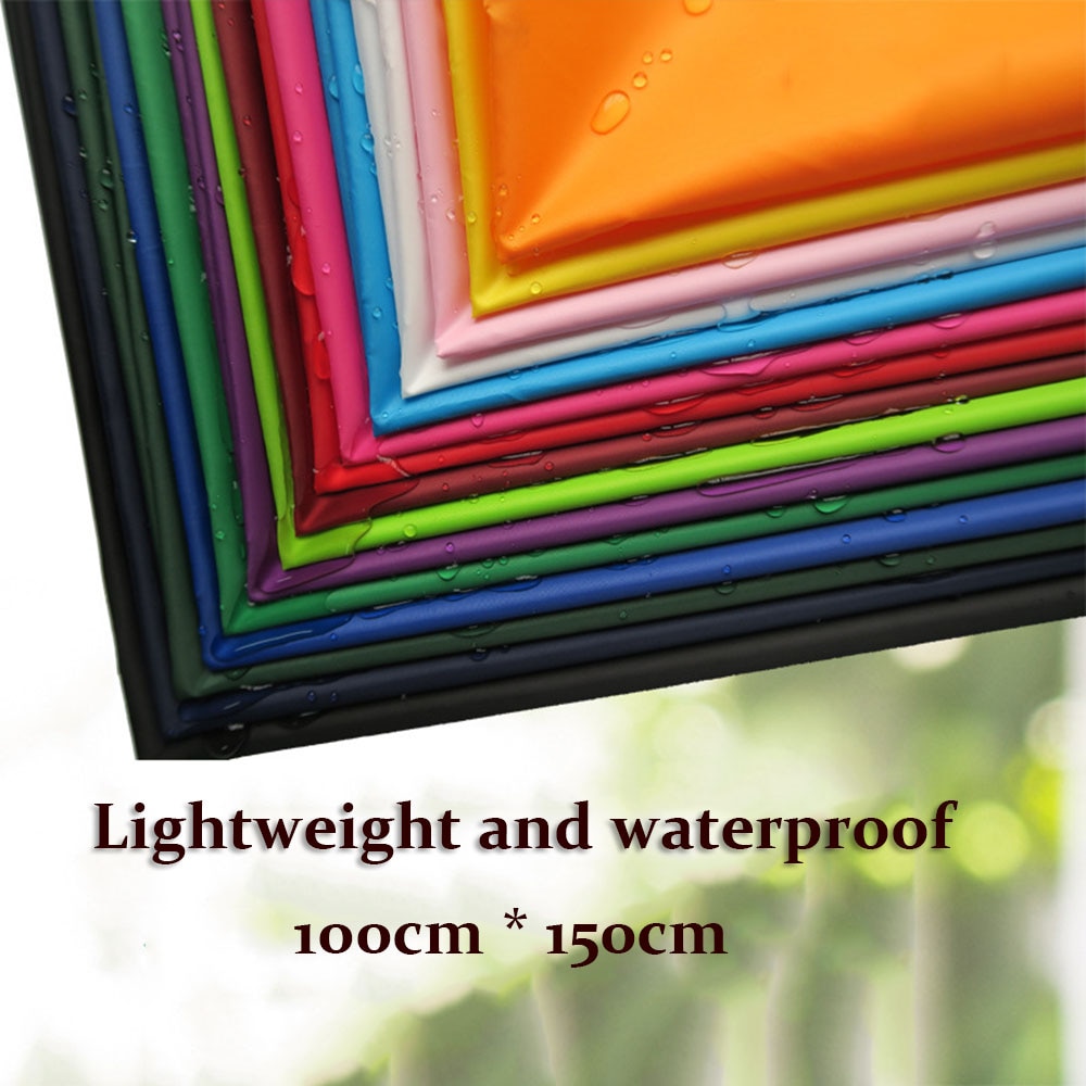 100*150cm färg vattentätt nylon tyg polyesterduk handgjorda paraply drake vimpel utomhus läger tält sätesöverdrag material