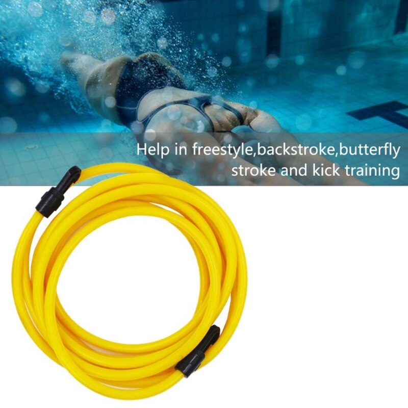 4M Swimming Resistance Strength Elastic Rope Swimming Training Belt Suit Swimming Equipment