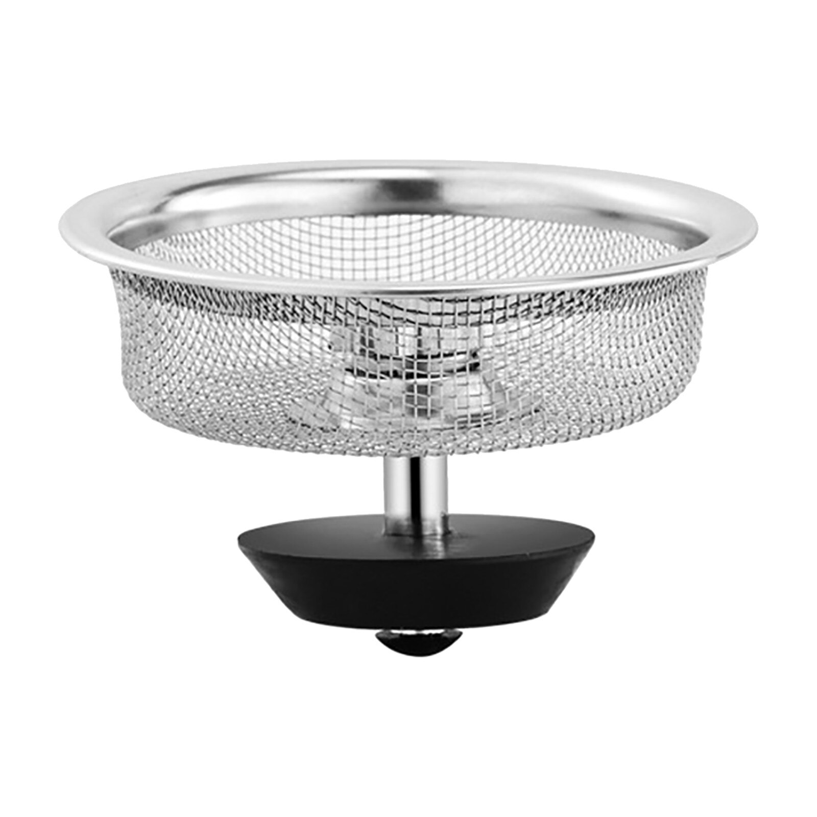 Filtre Anti-colmatage Pour Drain De Sol – Acier Inoxydable – Gris Métallique – Neuf