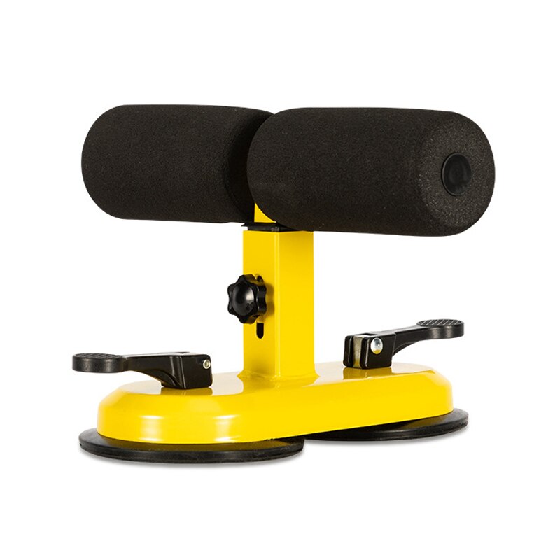 Sit-up Aids Fitness Equipment Household Multi-function Abdominal Exercise with Foot Fixed: Yellow