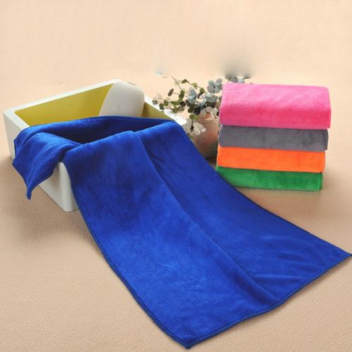 Microfiber Super Absorbent Quick Dry Shower Salon Shop Hair Drying Towel: Royal Blue