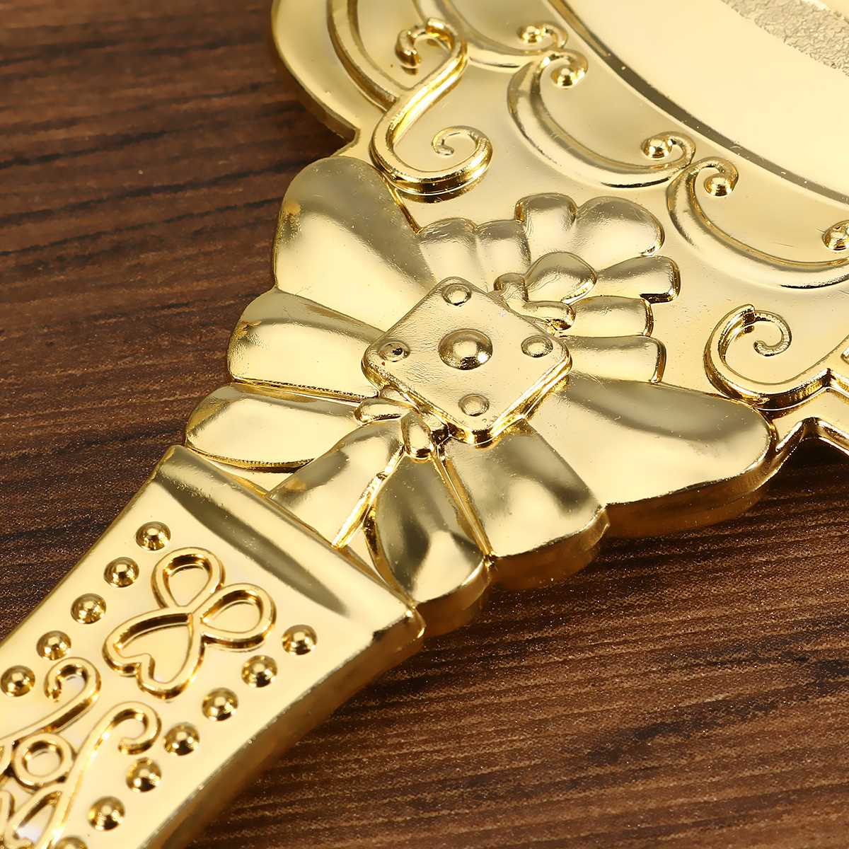 Espejo de maquillaje Vintage portátil