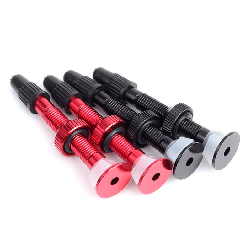 1 Pcs 52 Mm Fiets Tubeless Ventiel Voor Mtb Road Bike Presta Valve Aluminium Legering Fiets Tubeless Band fv Klep