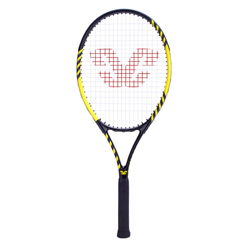 Professionele Aluminiumlegering Tennis Training Racket Voor Jong Volwassenen Geavanceerde Rackets Schokabsorptie Handvat