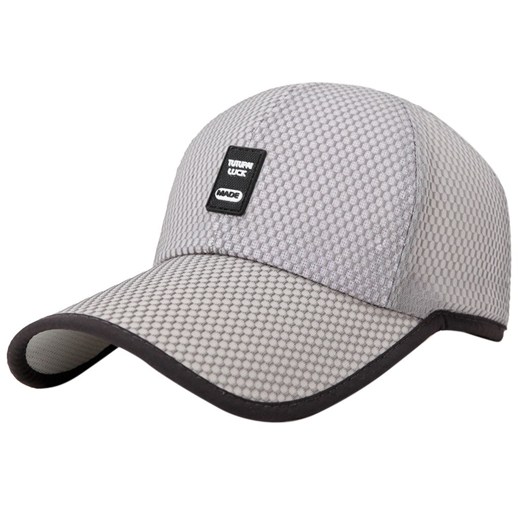 homme grand os grande taille chapeau casquette mâle automne et hiver laine feutre Snapback chapeau hommes grandes tailles casquettes de Baseball: Gris