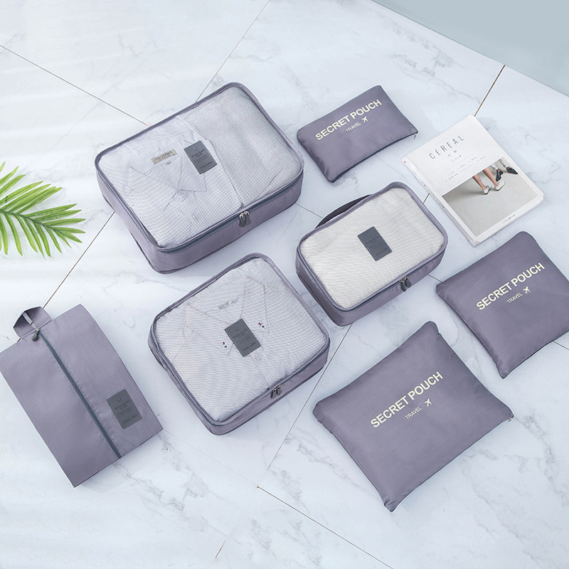 6 stuks reisorganizer opbergtassen draagbare reiskoffer organizer reistas voor dames bagage organizer kleding schoenentas