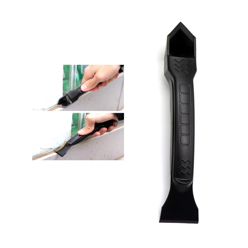 4 Pcs Caulking Tool Kit 3 Plastic Caulking Nozzles With 1 Grout Scraper Set Sealant Finishing Tool For Floor Window