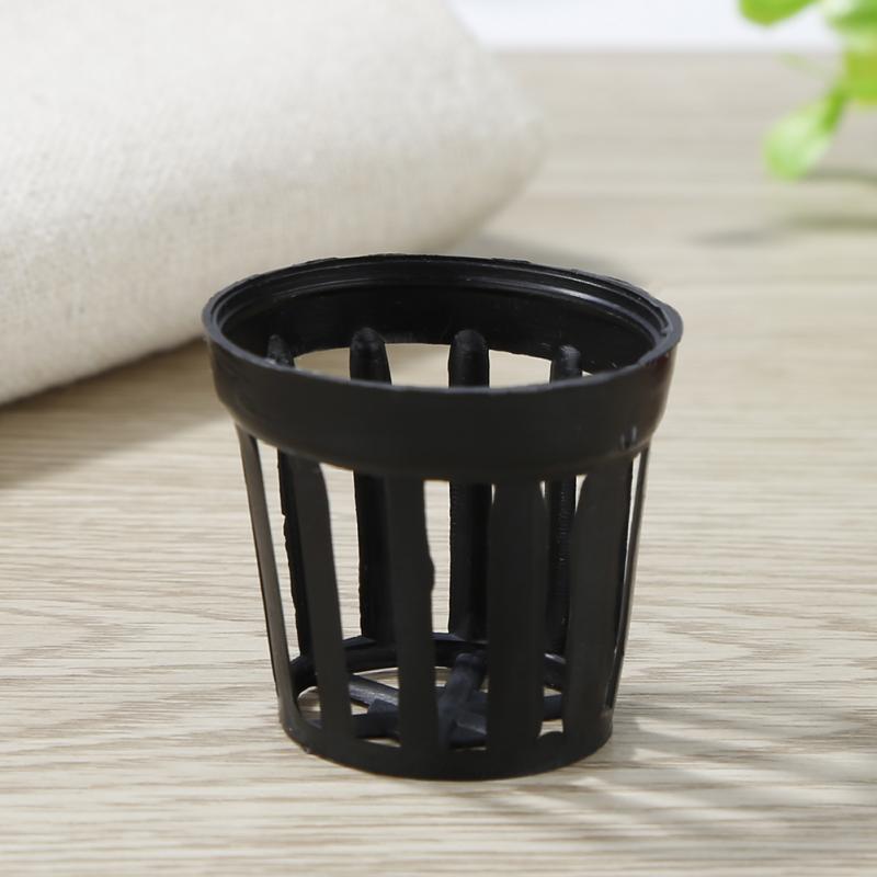 10Pcs Plastic Aquatic Pots Basket For Aquarium Water Flower Plant Grass Cultivate Pot And Aquarium Fish Tank Aquatic Decoration