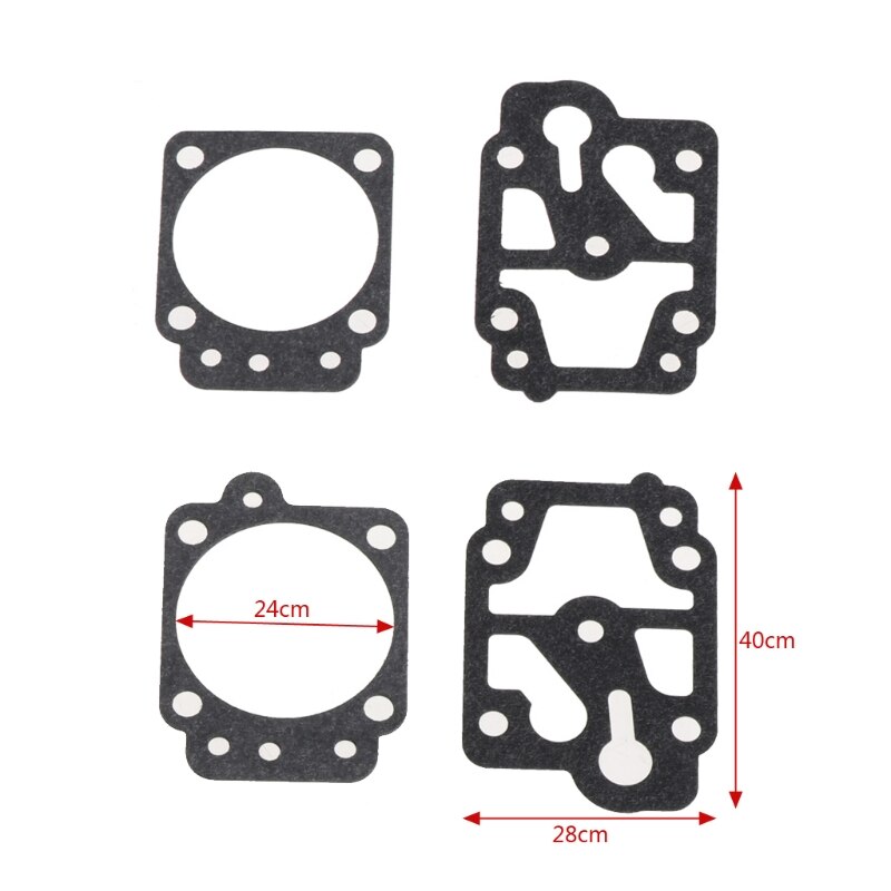 Vergaser Reparatur Bausatz Kohlenhydrate wieder aufbauen Werkzeug Dichtung einstellen Für Walbro K20-WYL WYL-240-1