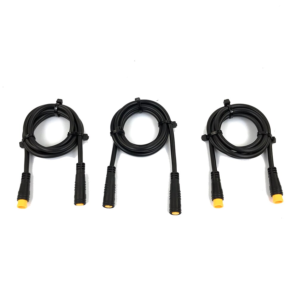 RICETOO Julet 2/3/4/5 Pin Conversion Line Waterproof Extension Cable Wire for Throttle Display Ebrake Light Ebike Parts
