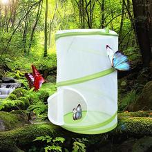 Green 35*50cm Insect Habitat Cage Large Butterfly Habitat Mesh Pop-Up Net Fish Camp Kids Outdoor Sport Cage