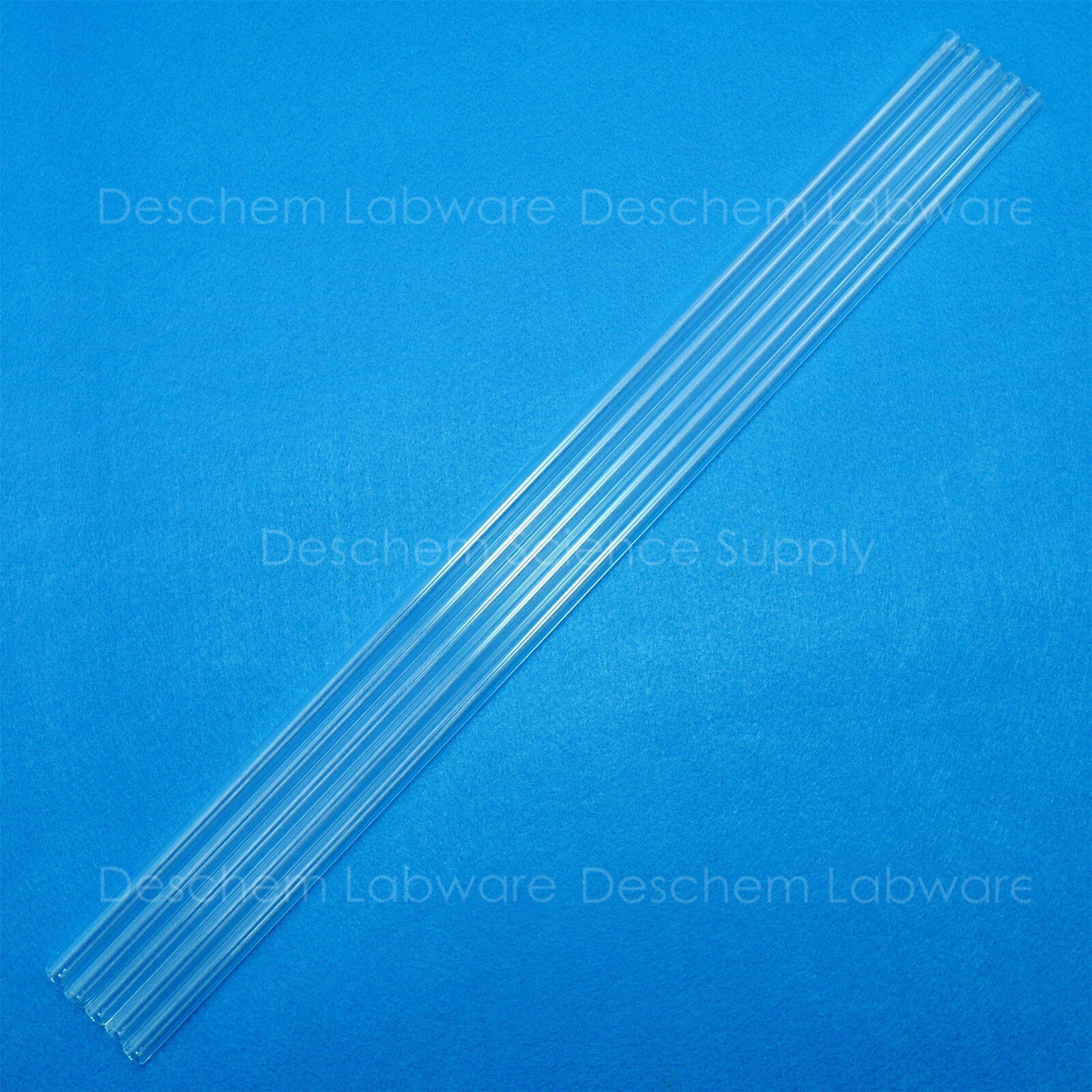 5PCS 300mm,Quartz Glass Tube,OD=12mm,Thcik=1.0mm,ID=10MM,Made BY Fused Silica