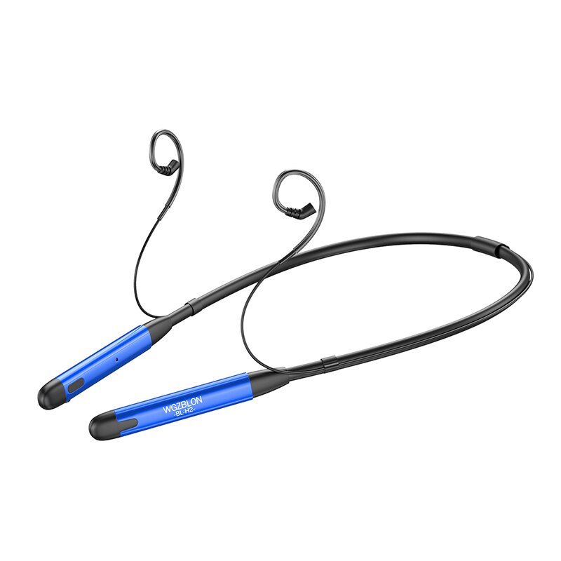 Blon bl-h2 bluetooth headphones, wired bluetooth 5,0 wireless headset, ipx4 waterproof in-ear headphones, gaming earbuds, blon bl-03: Blue (l plug)