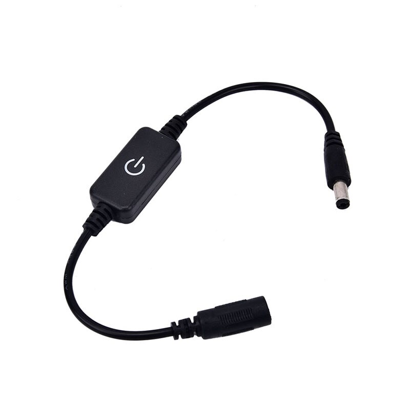 Zlinkj top led strip controller touch schakelaars dimmer voor led dimbaar 1 toetsen dimmer 12v voor led strip 5050/ 3528/ 2835/  bediening