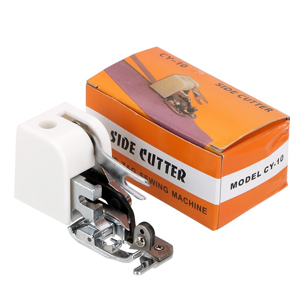 Prensatelas para máquina de coser, prensatelas con cortador lateral, prensatelas doméstica para manos, piezas Overlock para máquinas de coser Brother/Singer