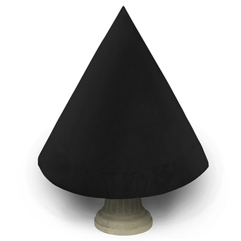 Tuinieren Winter Boom Fontein Cover Waterdichte Dikke Coating Binnenplaats Standbeeld Warm Cover Home Cover Praktische: black