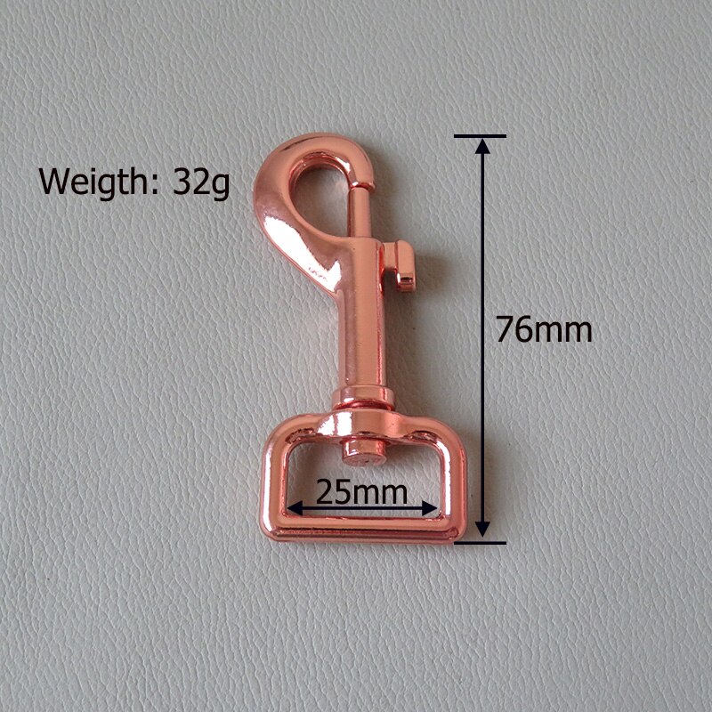 1Pcs/Lot 25mm Metal Buckle Swivel Lobster Clasp Carabiner Clip Snap Hooks For Straps Dog Pet Leash Hardware Sewing DIY Accessory: antique silver