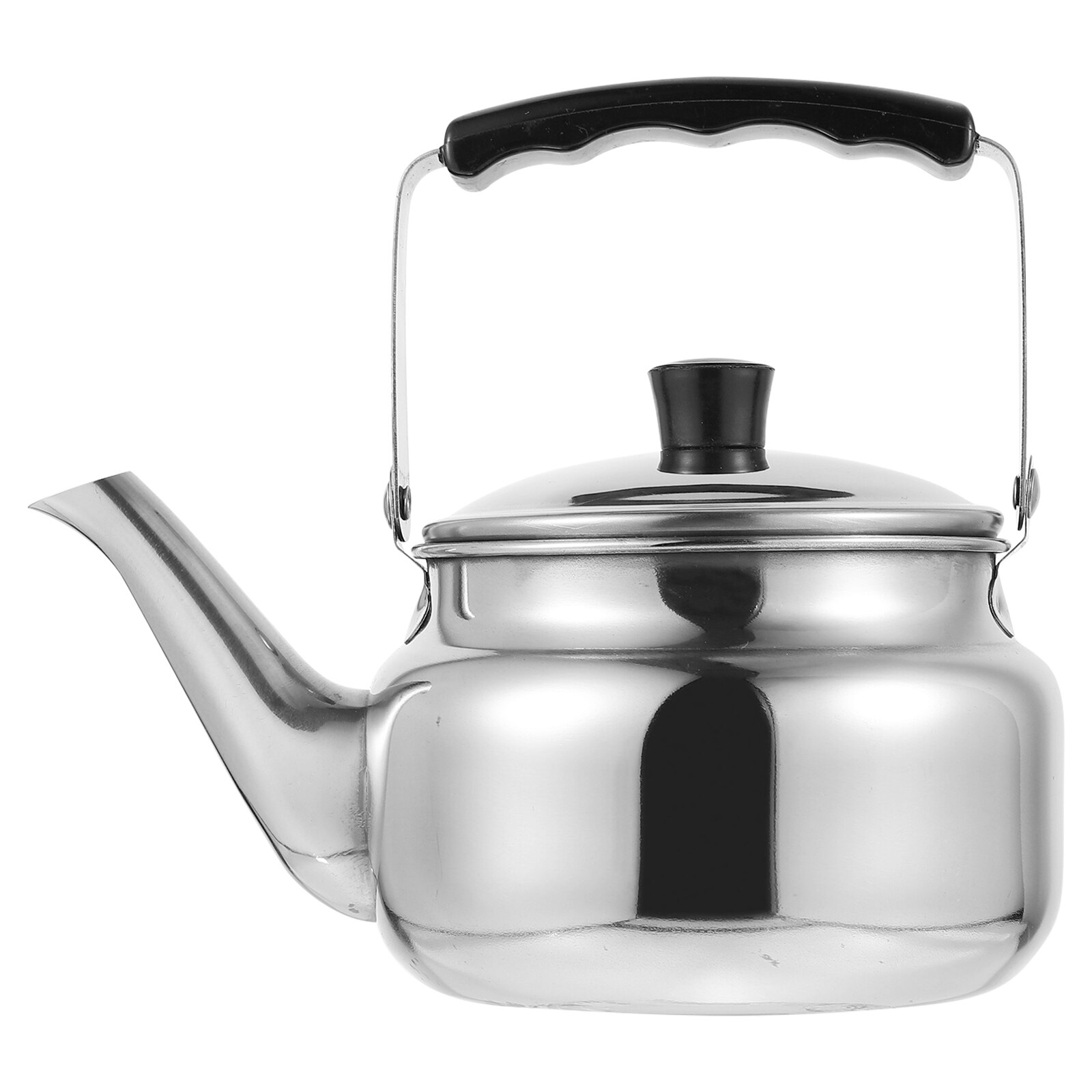 Stainless Steel Water Kettle Outdoor Teapot Ant-scald Handle Tea Kettle