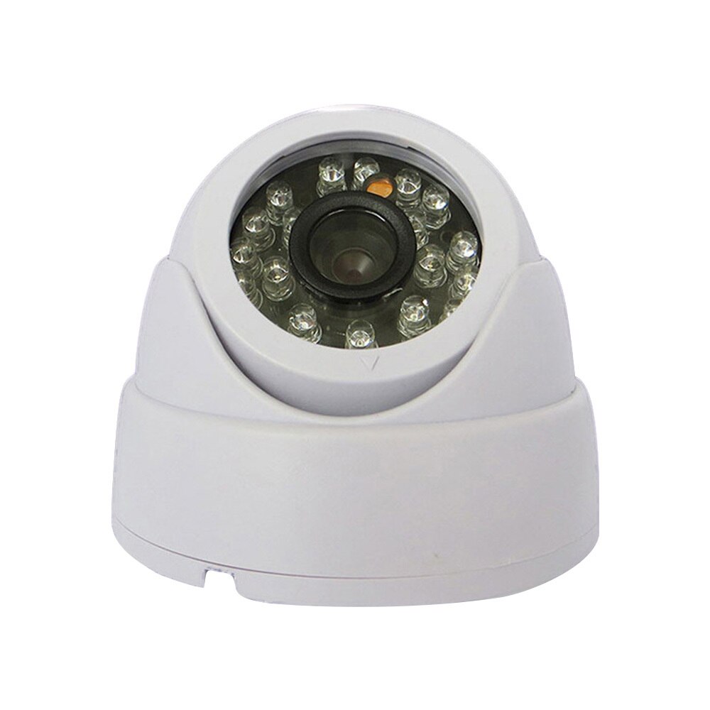 Luz infrarroja IR, 24 LEDs, lámpara de iluminación nocturna, cámara CCTV, Monitor de movimiento para bebés: White