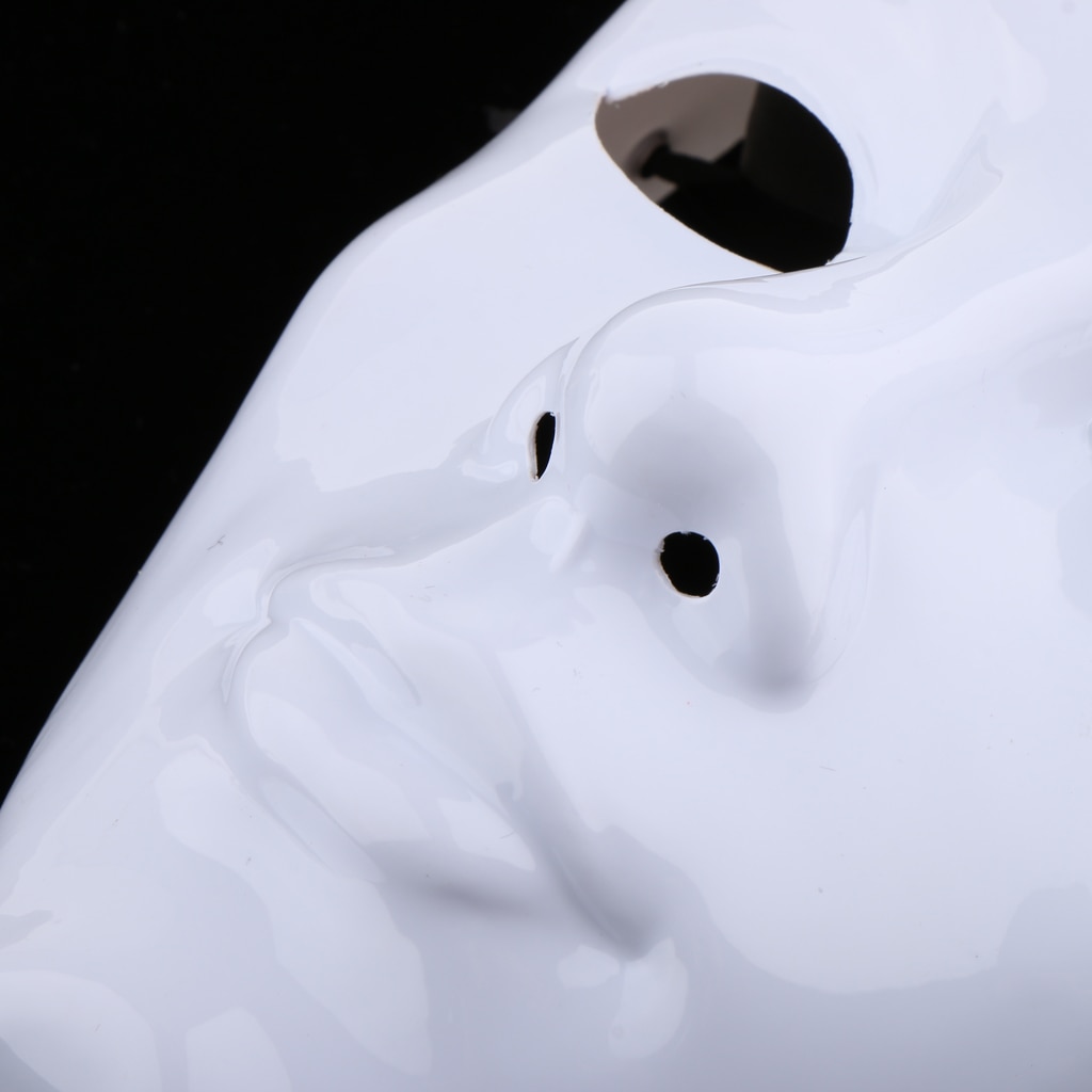 Diy umalet maske hvid blank ansigtsmaske maskerade kostume masker til festdekoration tilbehør