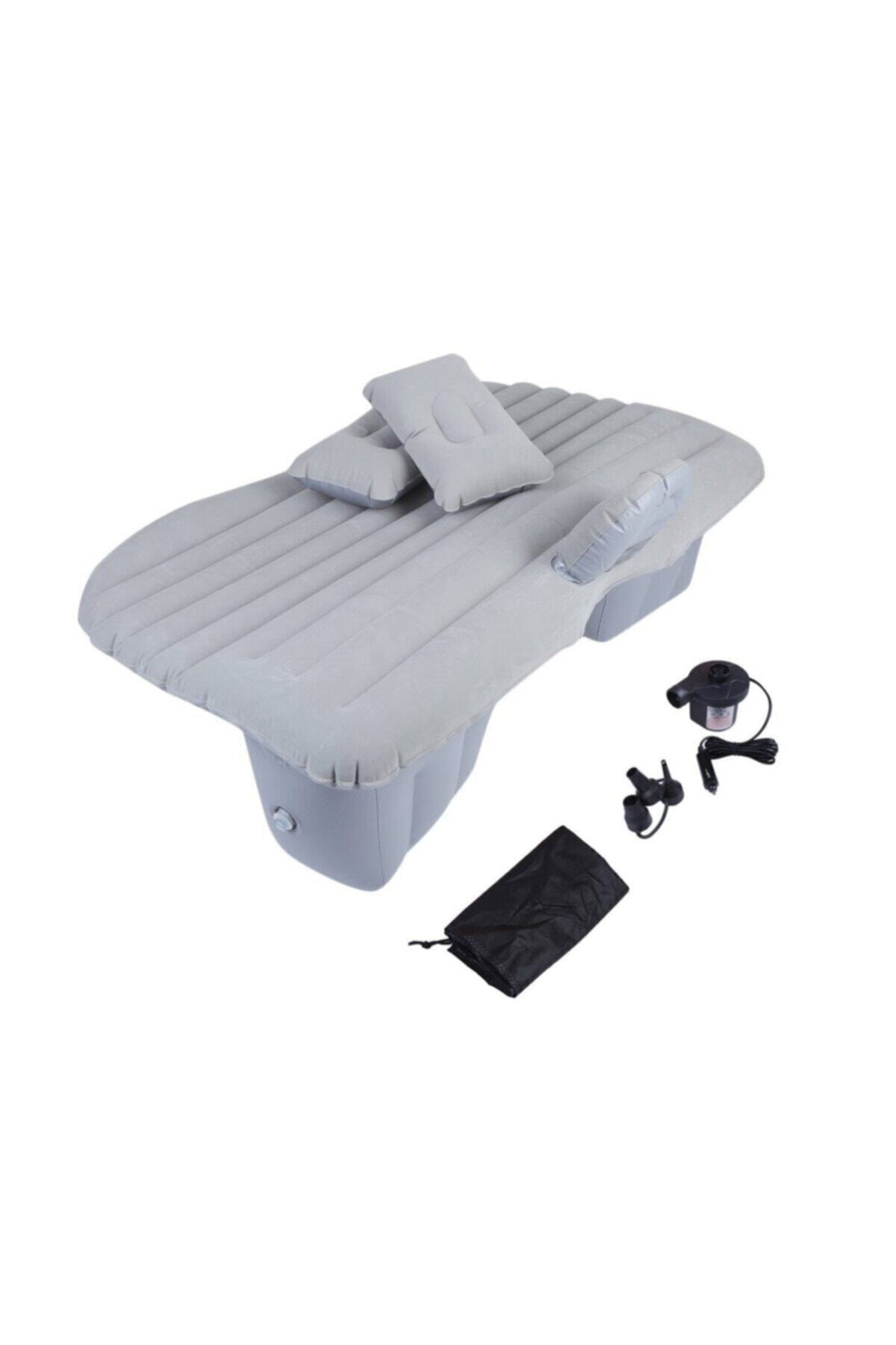Msee Inflatable Car Seat Bed Gray-Car Rear Seat Fo... – Grandado