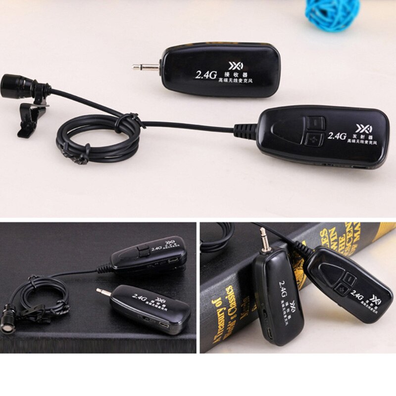 2.4G Wireless Microphone Speech Headset Megaphone Radio Mic For Loudspeaker Teaching Meeting Tour Guide Microphones