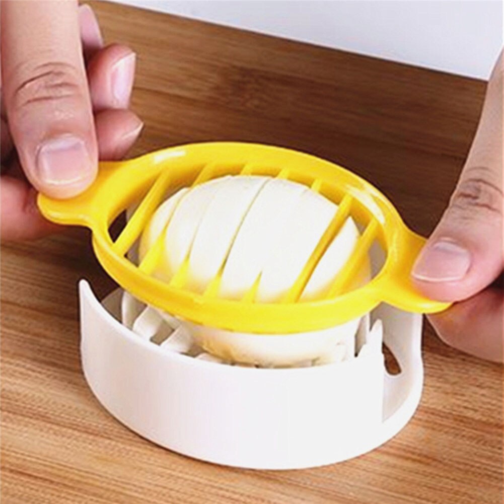 3 in 1 Convenient Multifunctional Wheat Straw Egg Cutter Split Device Food Divider Slicer Egg Slicer Eco-Friendly Tool